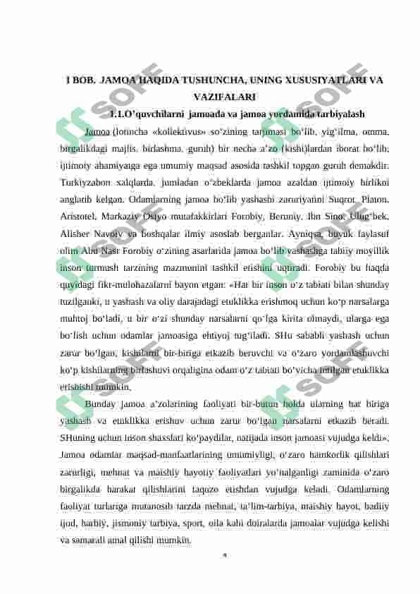 Jamoani tashkil etish metodikasi 4