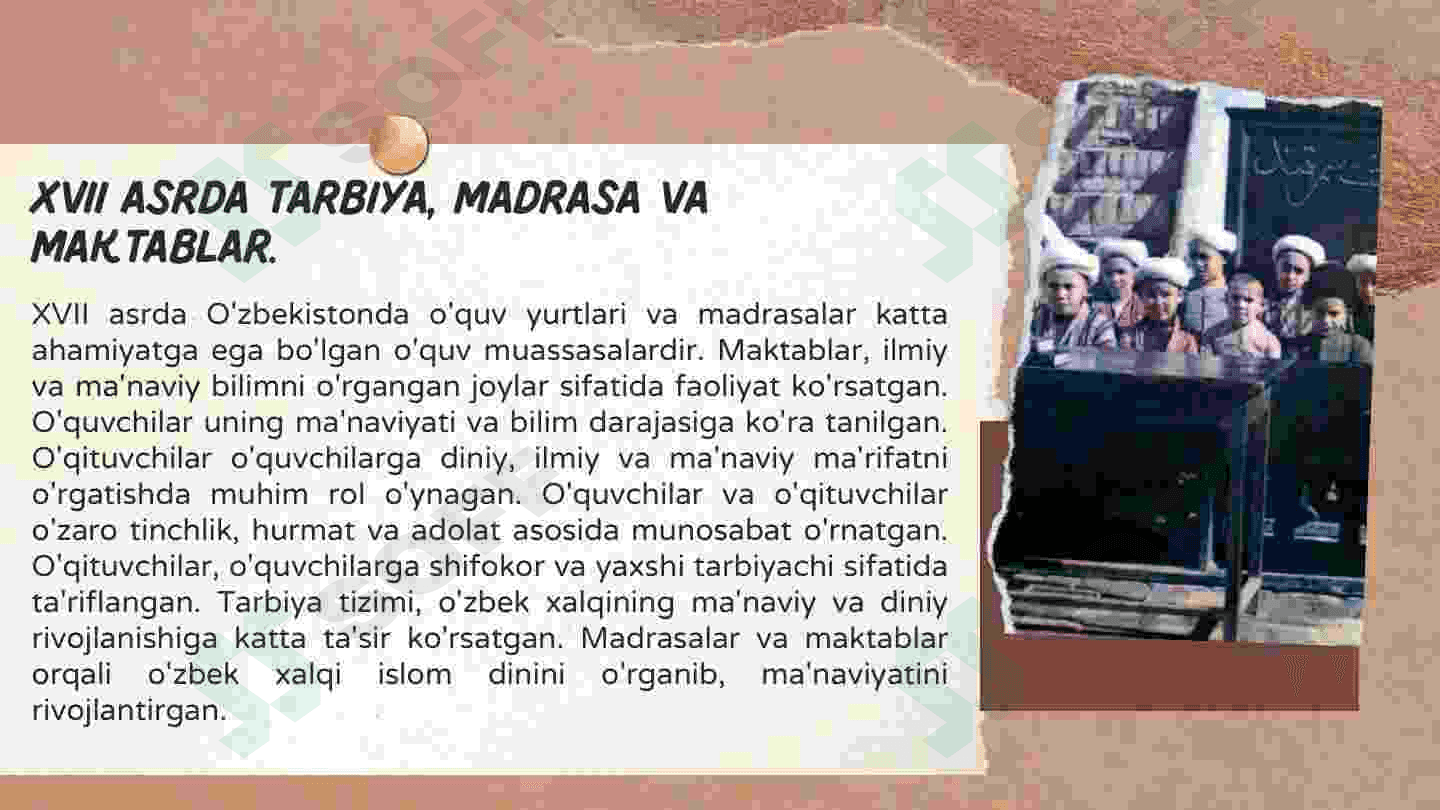 xvii-xix asrning birinchi yarmida tarbiya maktab va pedagogik fikrlar 4