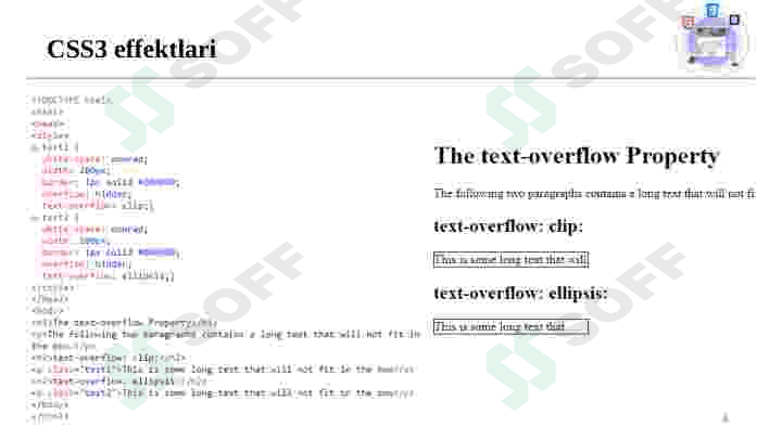 CSS3 effektlari, transformatsiya, animatsiyalar bilan ishlash. 4