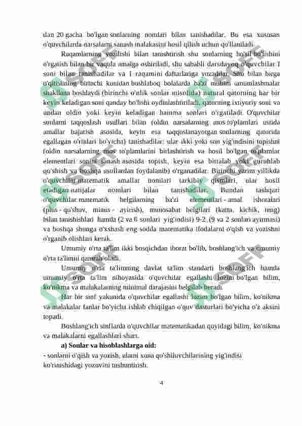 BOSHLANG`ICH TA`LIMDA O`QUVCHILARNING MATEMATIKAGA QIZIQISHNING DIDAKTIK O`YINLAR ORQALI RIVOJLANTIRISH 4