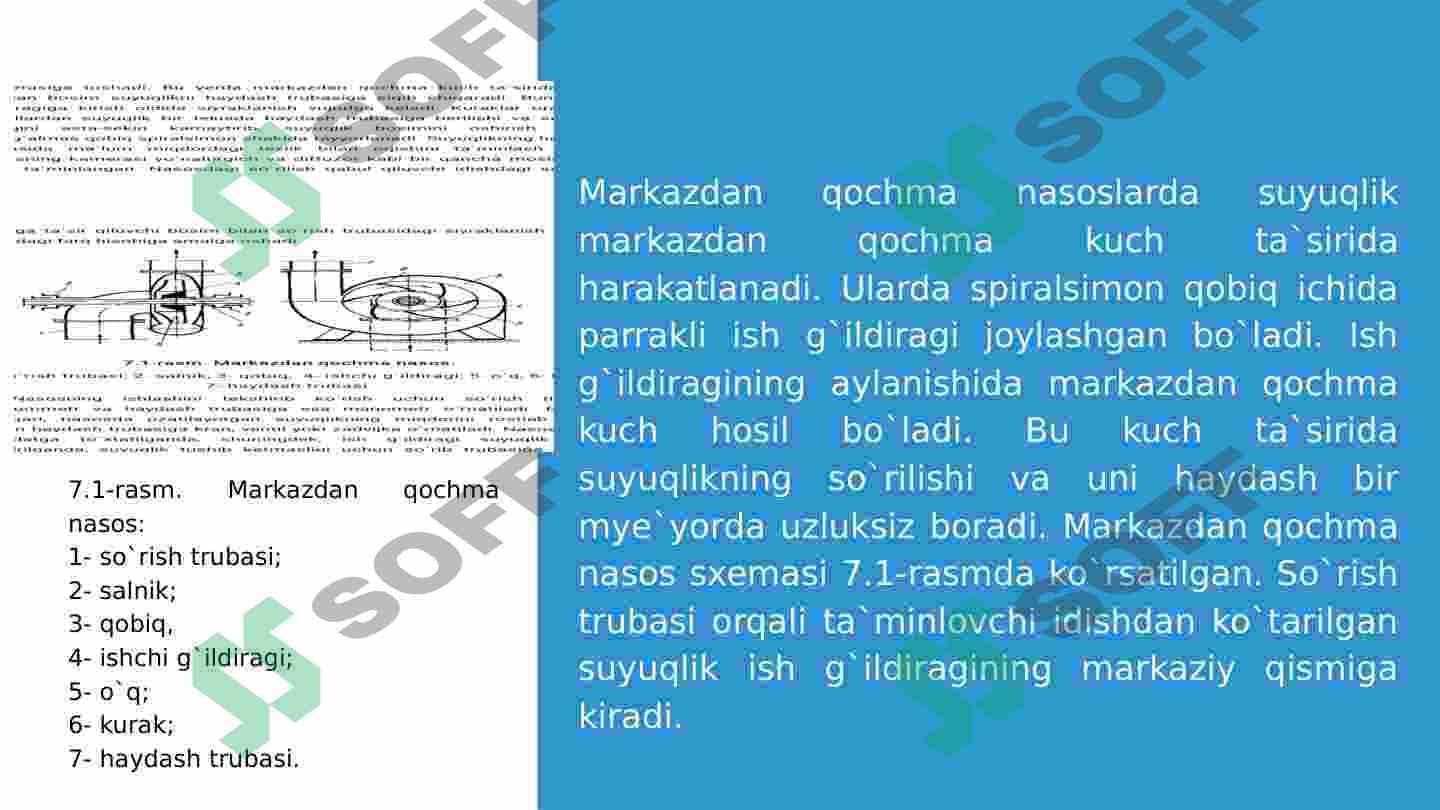 Markazdan qochma nasoslar 4