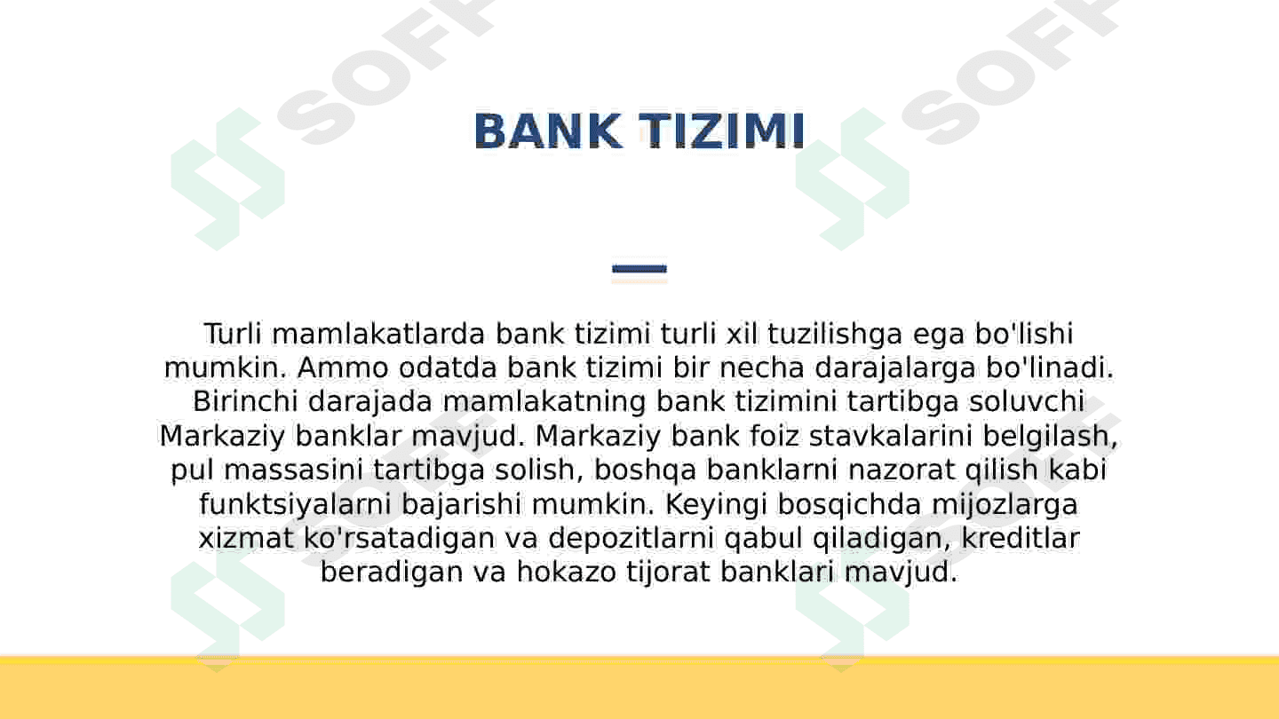 Rossiya bank tizimida bank nazoratini tashkil etilishi 4