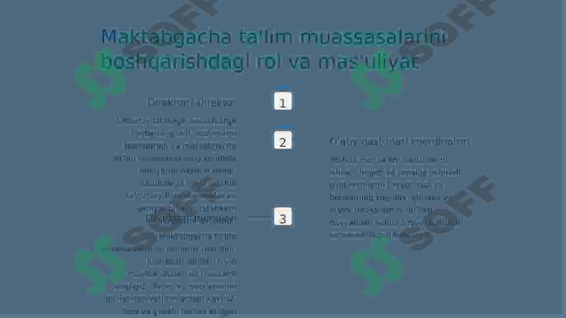 Turli tipdagi  maktabgacha ta’lim tashkilotlari tashkiliy tuzilmasi. 4