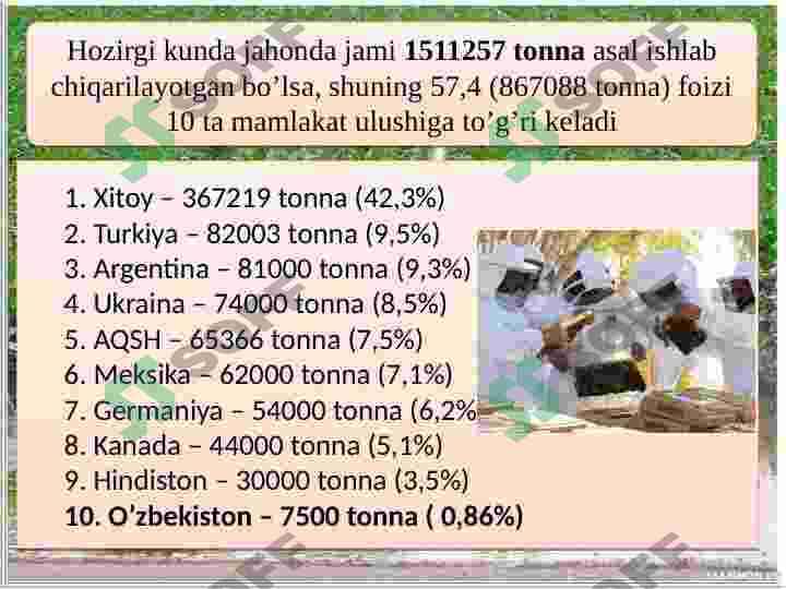 ASALARICHILIKNI TASHKIL ETISH 4