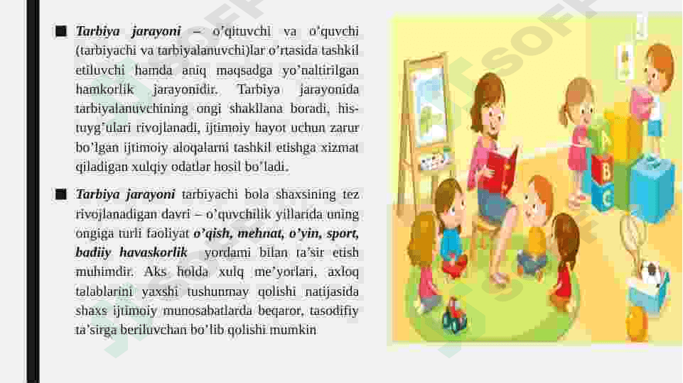 Pedagogik jarayonda tarbiya 4