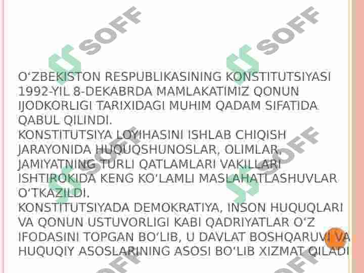 O’zbekiston respublikasi kanstitutsiyasini qabul qilinishi 4