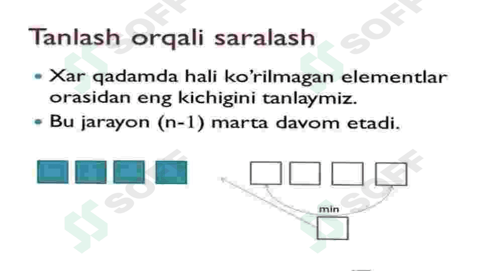 Saralash algoritmlari 4