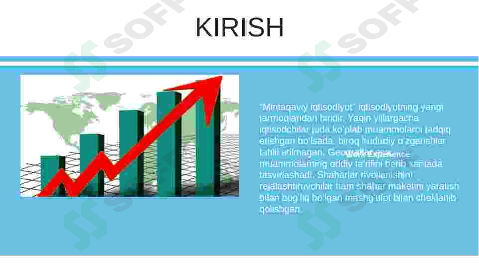 Mintaqaviy iqtisodiyotning predmeti maqsadi vazifalari 4