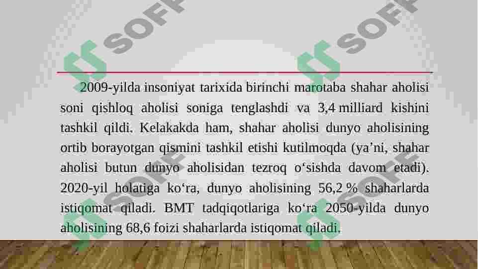 Dunyo aholisining takror barpo bo‘lishining  geografik  omili 4