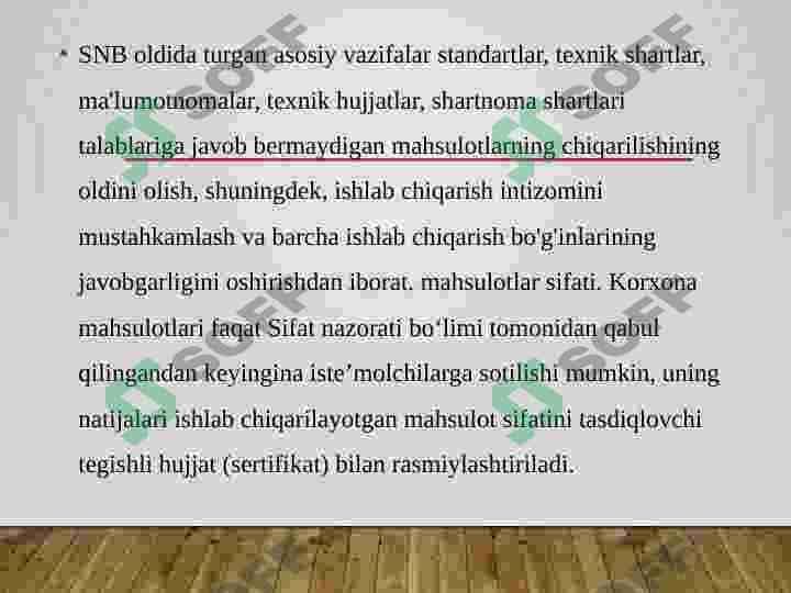 korxonalarda sifat nazorati bo‘linmalarining roli va vazifalari 4