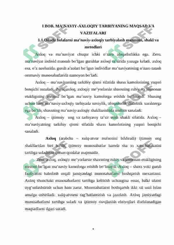 Ma’naviy axloqiy tarbiya ishlarini amalga oshirishda pedagogik mahorat 4