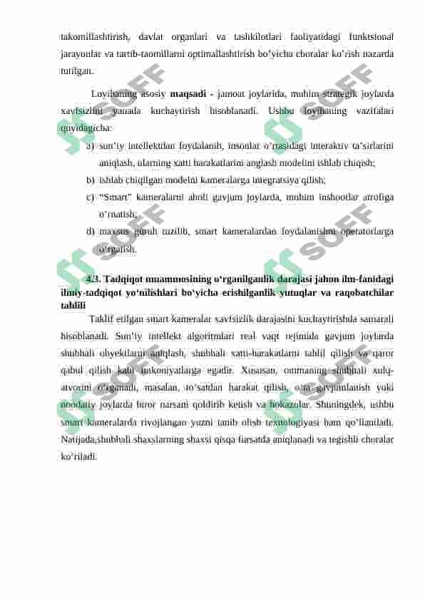 Aholi gavjum joylarda smart kameralardan foydalangan holda xavfsizlik darajasini kuchaytirish 4