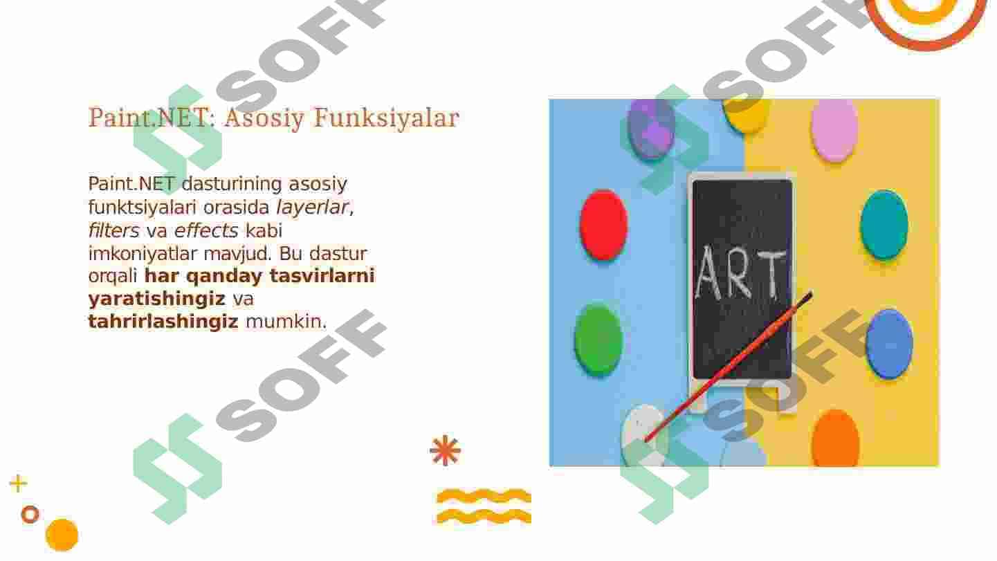 Paint.NET dasturi va unda tasvirlar yaratish, tahrirlash 4