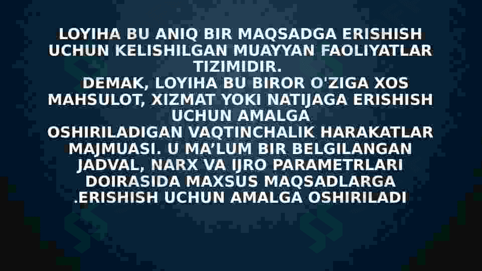 O'z medialoyihasini ishlab chiqish va taqdim etish 4