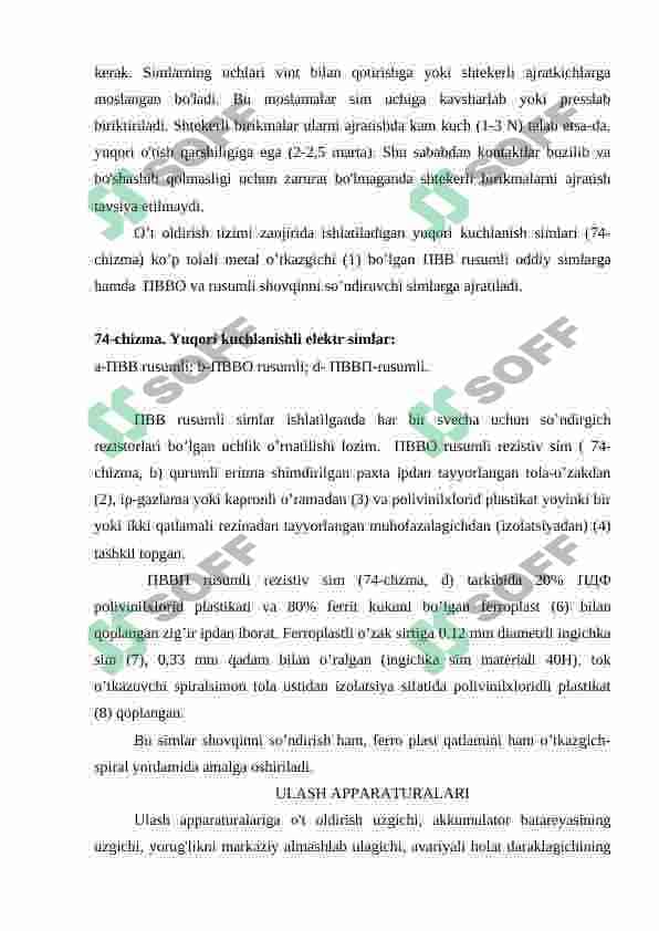 Elektr simlar saqlagichlar 4