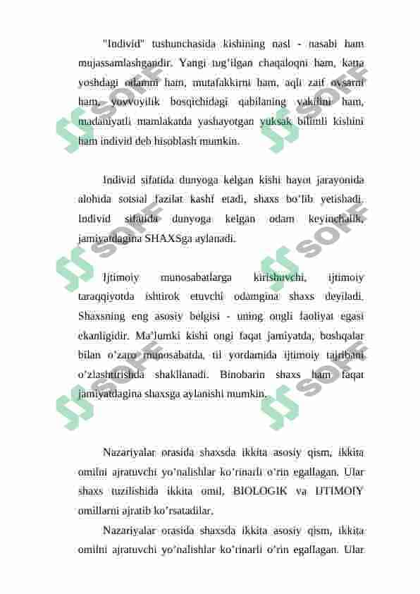 SHAXS PSIXOLOGIYASI VA KASBIY SHAKLLANISH MAVZUSIDA 4