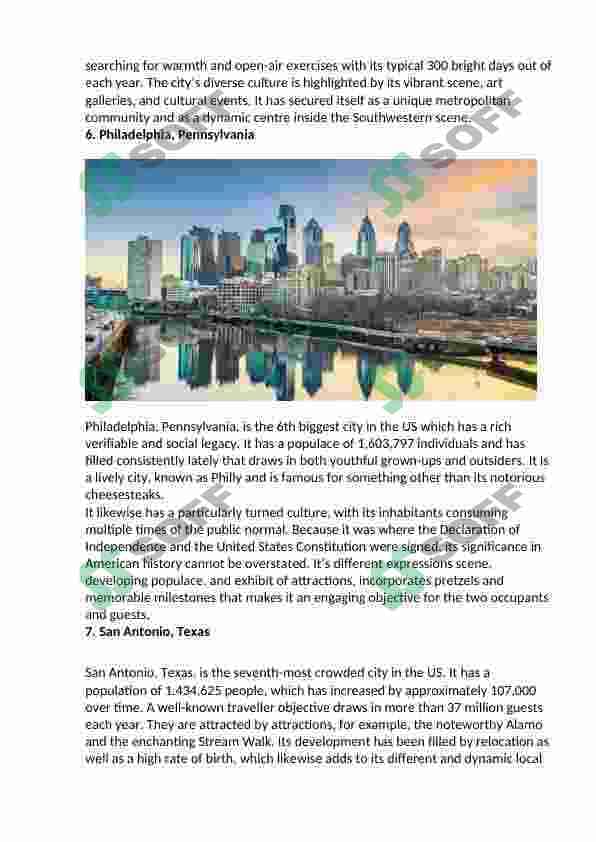 the largest cities of usa 4