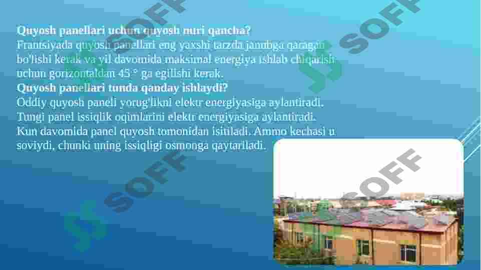 Uchinchi avlod quyosh panellari 4