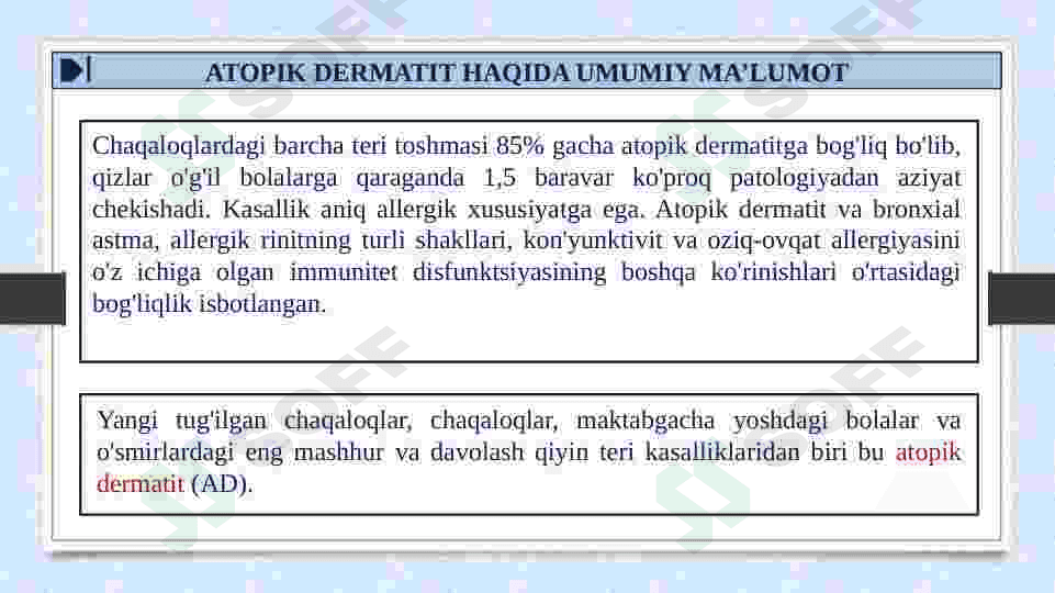 ATOPIK DERMATIT 4