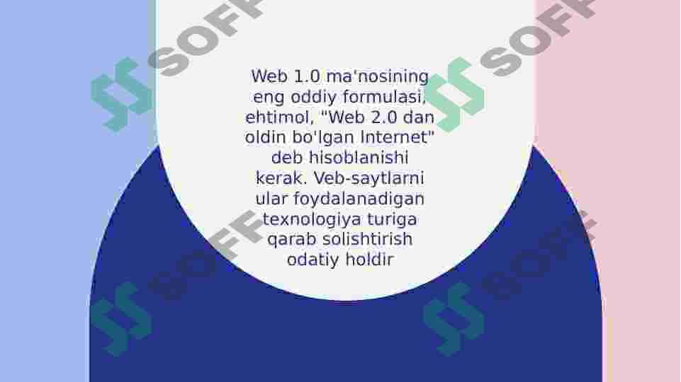 Web 1.0 texnologiyasining qo’shimcha imkoniyatlari 4
