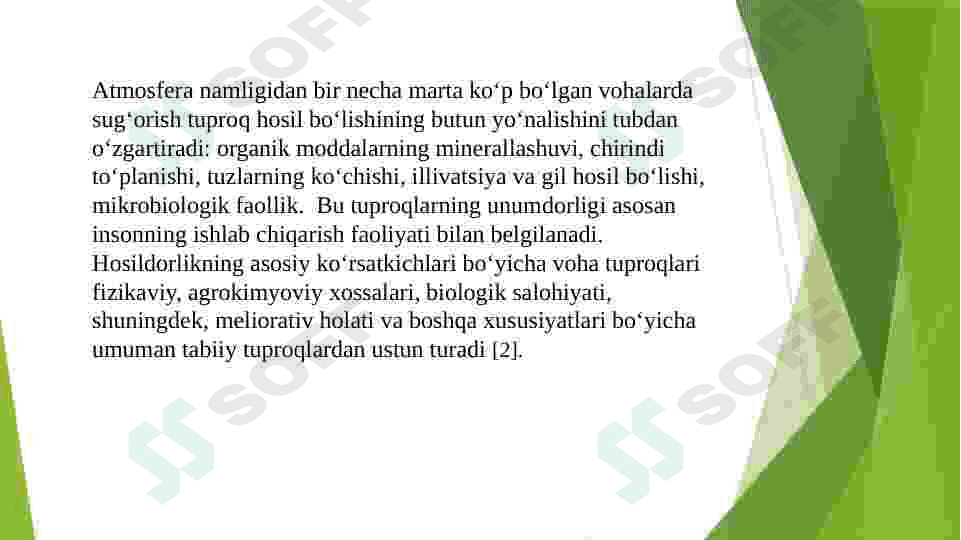 Tuproqlar geografiyasi faniga R. Q. Kuzievning qo’shgan hissasi 4