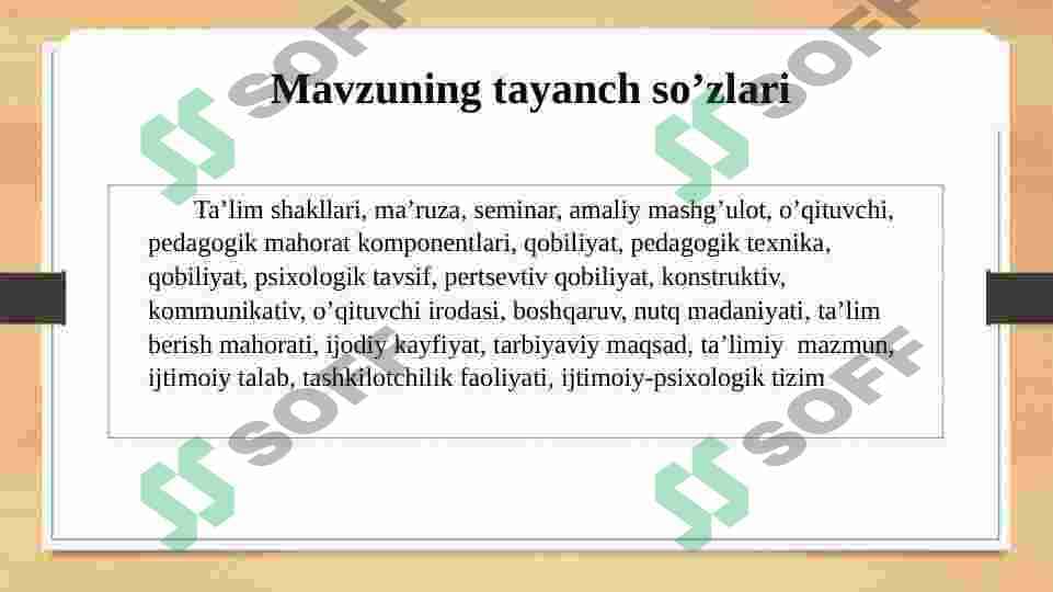 Oliy ta’limningOliy ta’limni  shakl va usullari shakl va usullari 4