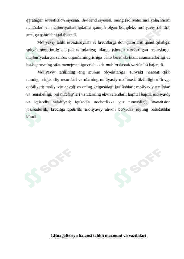 Korxona buxgalteriya balansi va uning tarkibiy tuzilishi tahlili 4