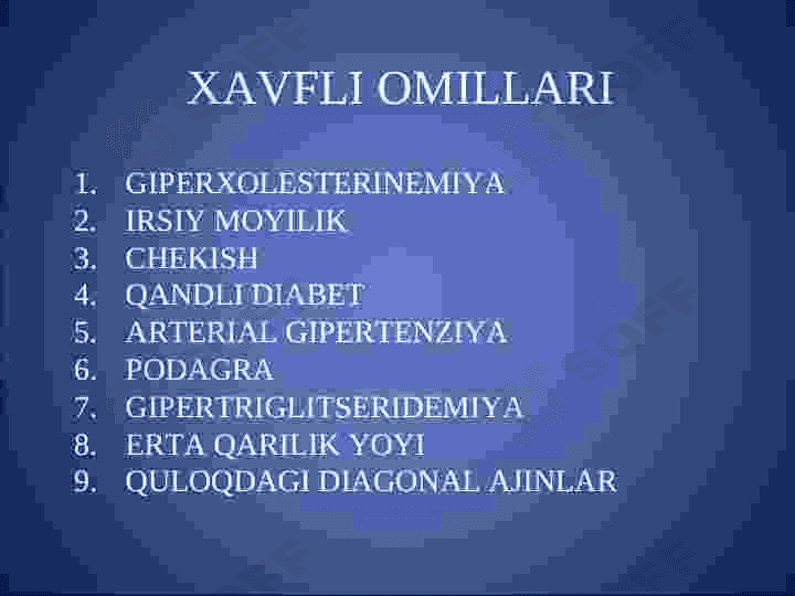 MIOKARD INFARKTI HAQIDA TUSHUNCHA 4