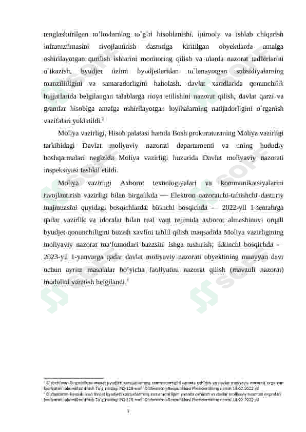 O'zbekiston respublikasida boshqaruv hisobini tashkil etishni rivojlantirish yo'nalishlari. 4