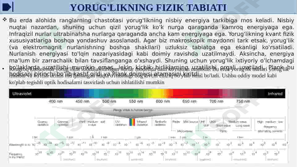 YORUG'LIKNING FIZIK TABIATI.YORUG'LIK NURINI TARQALISH QONUNLARI.TO'LA ICHKI QAYTISH VA UNDAN TIBBIYOTDA FOYDALANISH.TOLALI OPTIKA. ENDOSKOPLAR VA REFRAKTOMETRLAR.KO'ZNING OPTIK SISTEMASI.KO'Z KAMCHILIKLARI VA UNI BARTARAF ETISH USULLARI 4