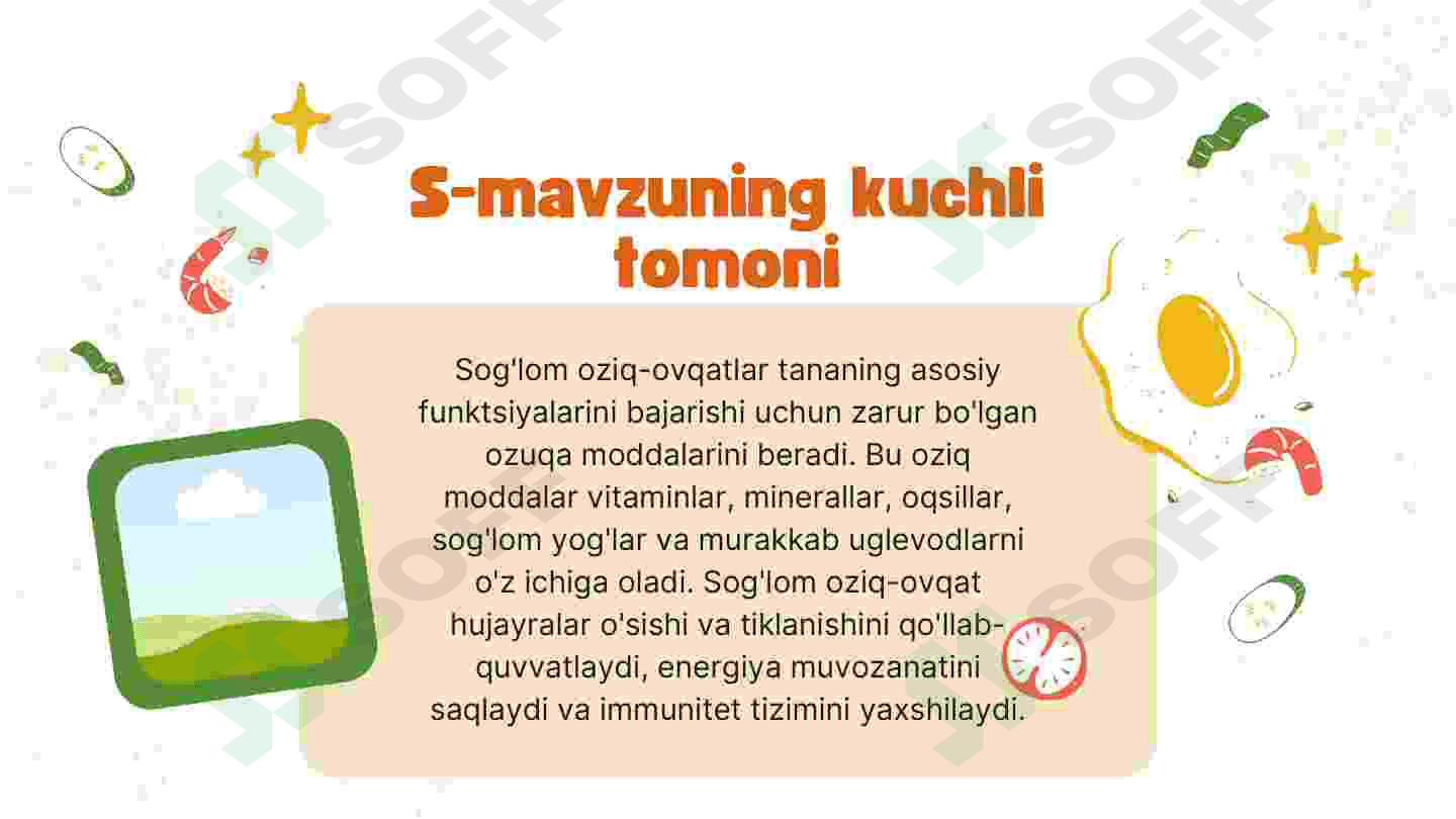 Maktabgacha yoshdagi bolalarga beriladigan kunlik ovqat va kimyoviy tarkibi 4
