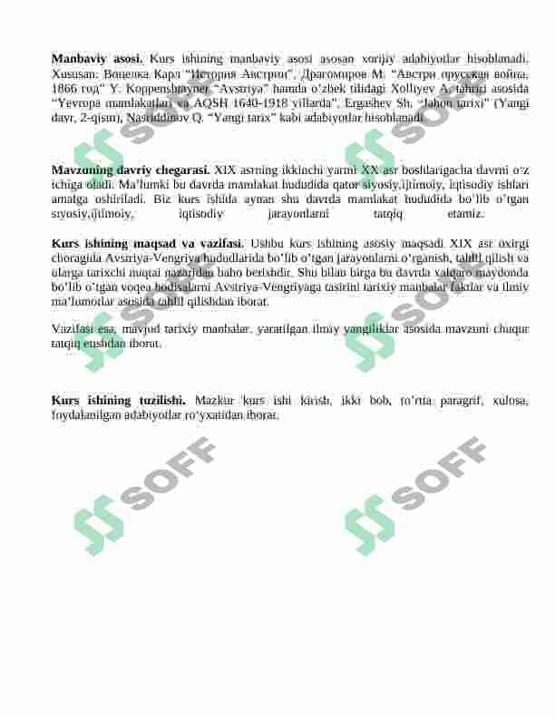 XX asr boshida Avstriya-Vengriyaning ijtimoiy-iqtisodiy va siyosiy rivojlanishi. 4
