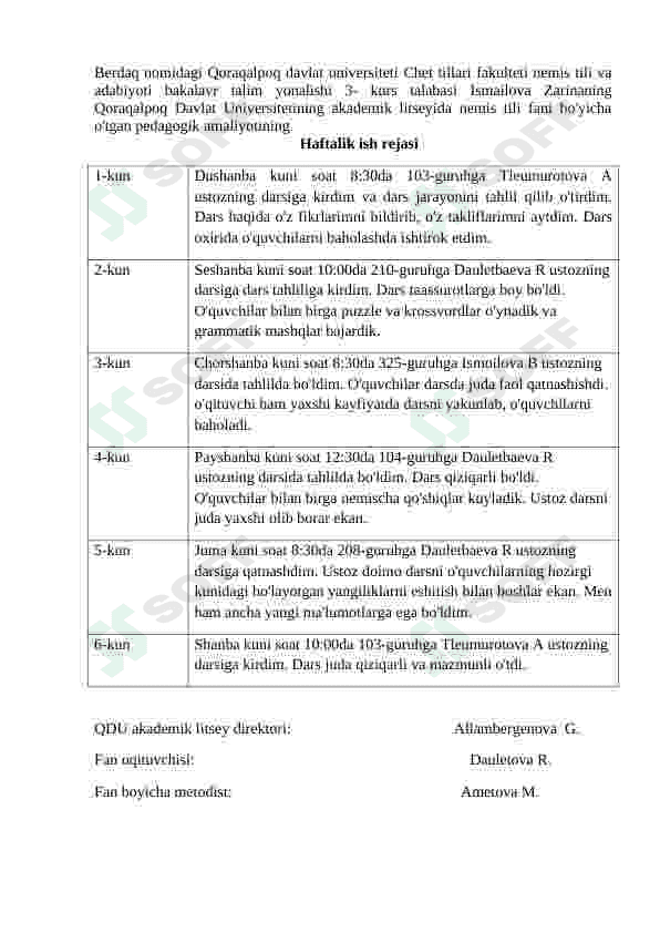 Amaliyot hisoboti 4