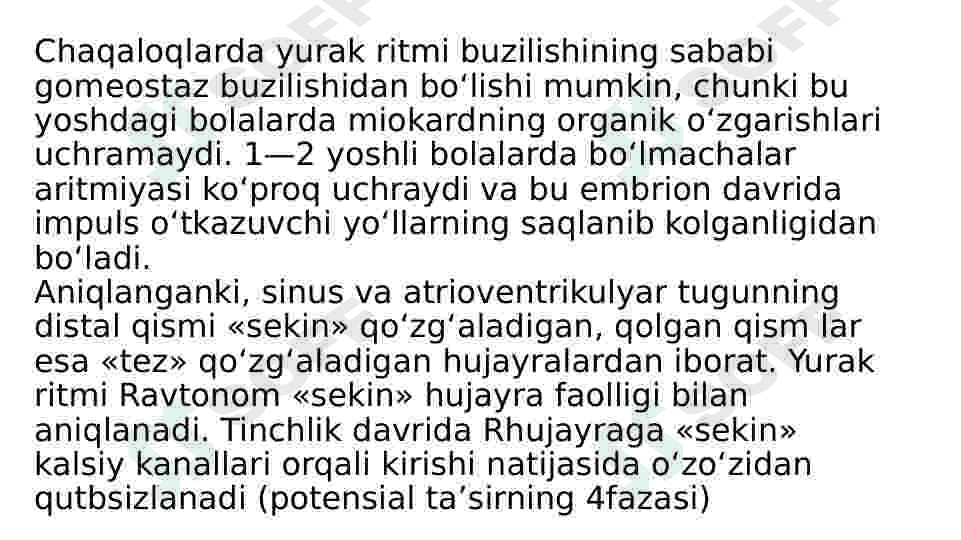 YURAK RITMINING BUZILISHI 4