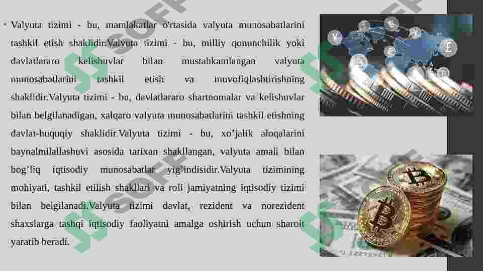 Milliy valyuta tizimi va uning elementlari 4