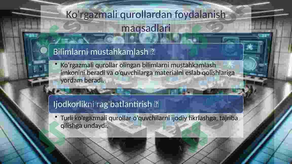 Informatika darslari uchun ko‘rgazmali qurollar tayyorlash 4