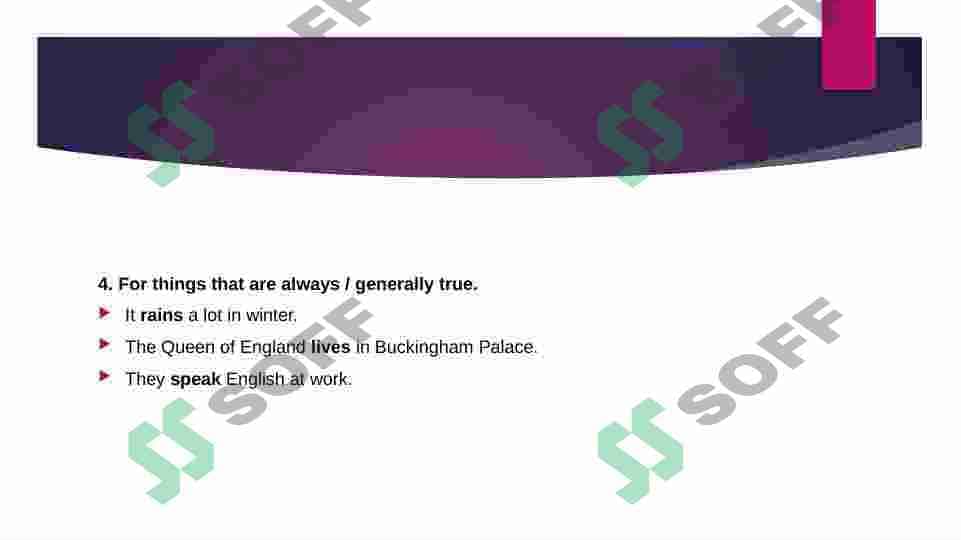 Present simple tens 4