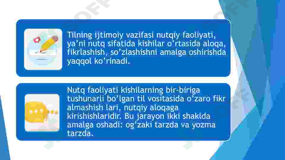 YOZMA VA OG’ZAKI USLUB VA UNING XUSUSIYATLARI 4