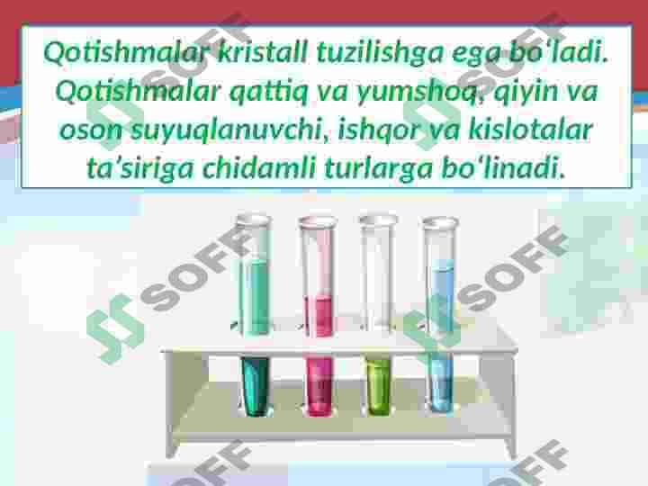 Qotishmalar va ular haqida ma'lumot 4