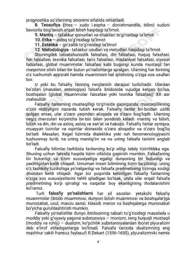 Falsafa va uning jamiyat hayotidagi roli 4