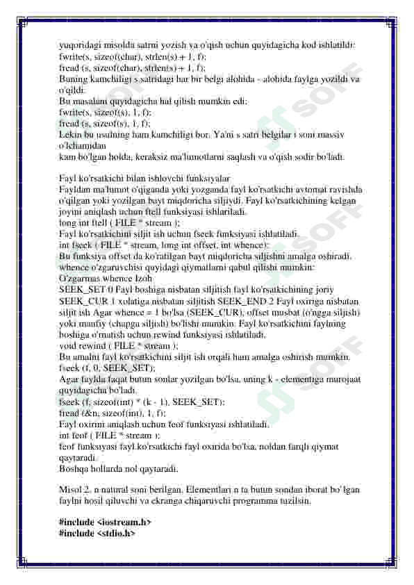 Fayllar bilan ishlashning yangi usullari (I/O texnologiyasi) 4