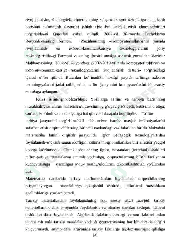 Gorner  sxemasi  va  uning  tadbiqlari 4