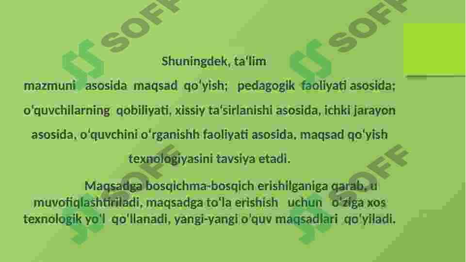 RIVOJLANTIRUVCHI TA’LIM TEXNOLOGIYALARI 4