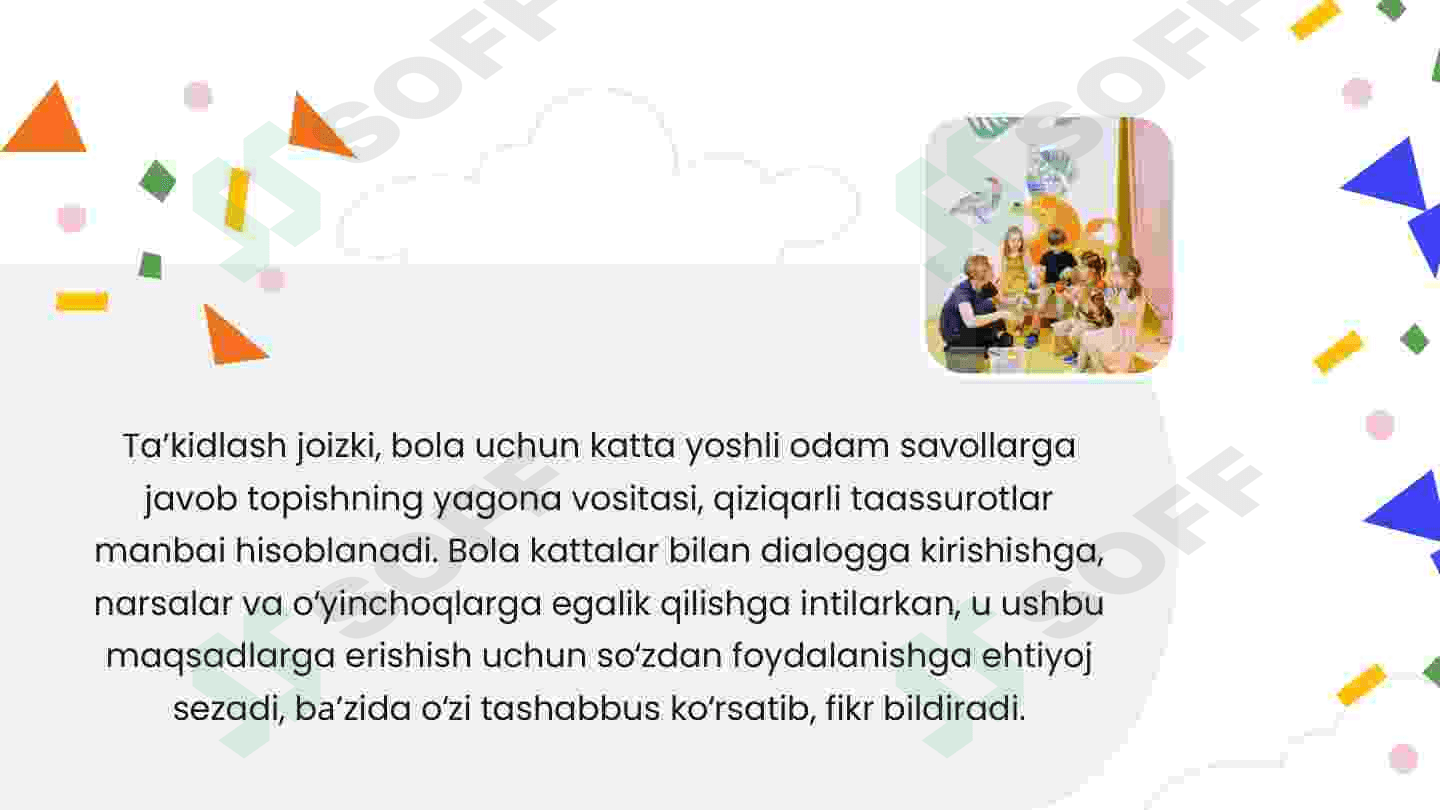 Maktabgacha yoshdagi bolalarni nutqining rivojlanish bosqichlari 4