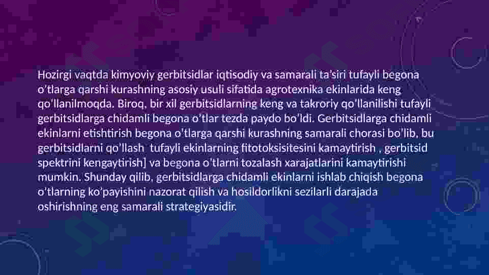Gerbitsidlarga chidamli transgen o'simlik olish biotexnologiyasi 4