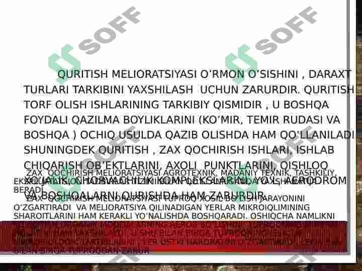 SUV XO‘JALIGI VA MELIORATSIYA SOHASIGA XIZMAT QILUVCHI QIDIRUV-LOYIHA, ILMIY VA ISHLAB-CHIQARISH KORXONA VA TASHKILOTLARI 4