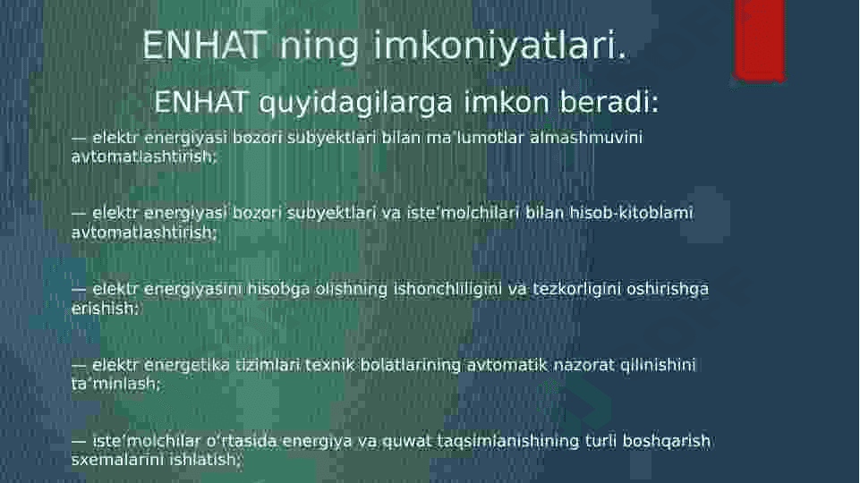 interfeys o'zgartirgichlar  orqali ENHATni tuzish 4