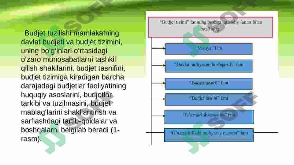 Budjet balansliligini ta'minlash masalalari 4