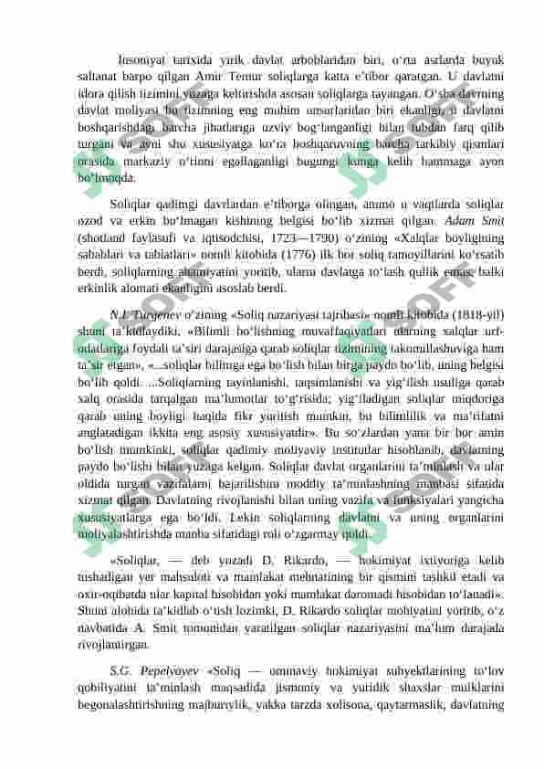 Soliq solish tamoyillari va soliq imtiyozlari 4