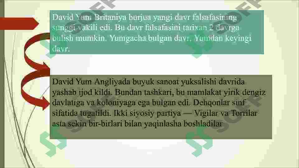 David Yum falsafasi 4